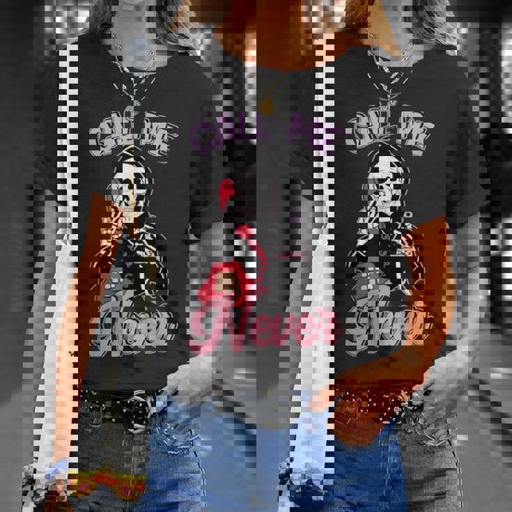 Calle Me Never アンチバレンタインデー Tシャツ 彼女への贈り物