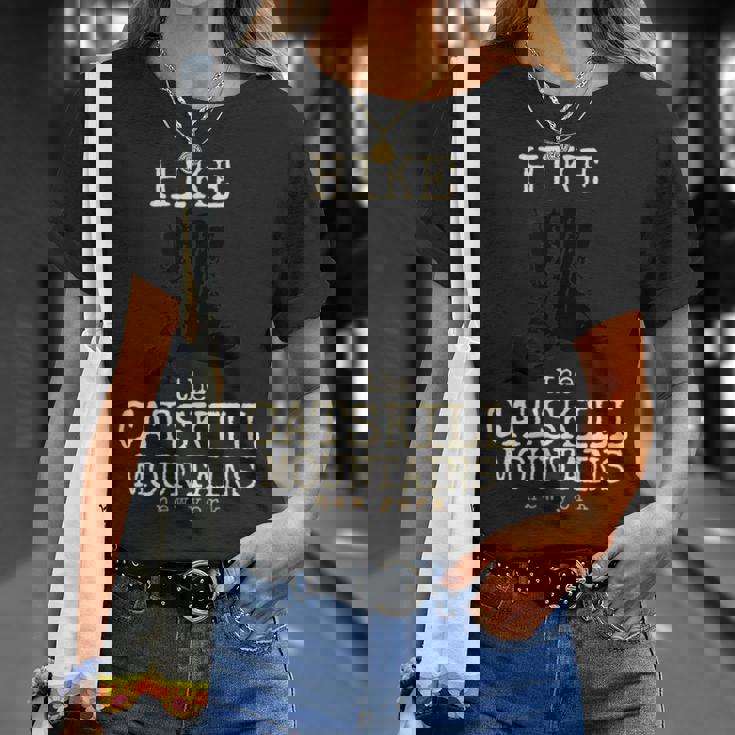 Catskill Mountains Hike New York キャッツキルシャツ Tシャツ 彼女への贈り物