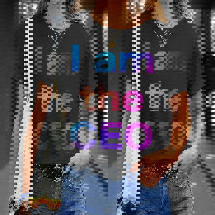 Ceo 最高経営責任者 社長 執行役員 面白い おもしろ ユーモア ギャグ お笑い Tシャツ 彼女への贈り物