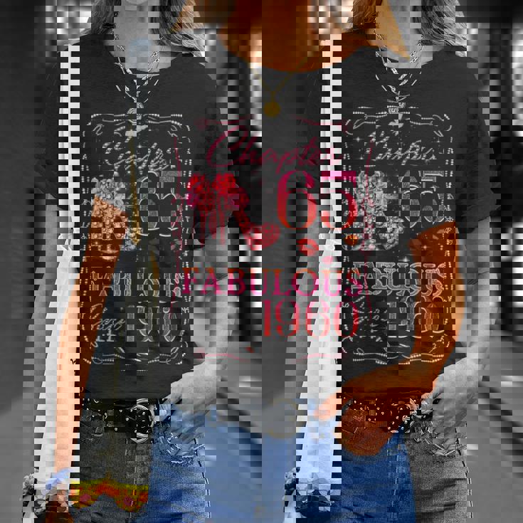 Chapter 65 Fabulousince 1960 Diamond Heels 65Th Birthday Tシャツ 彼女への贈り物