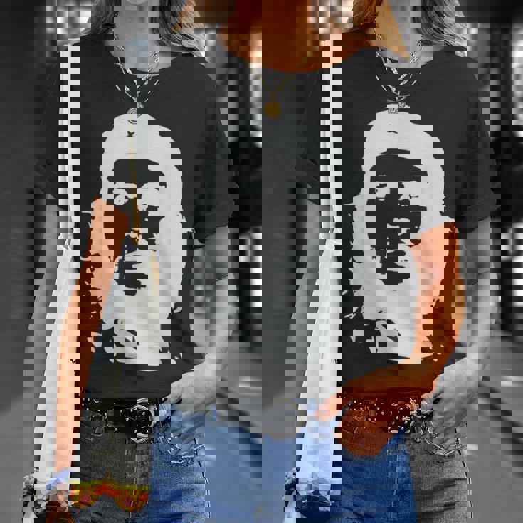 Che Guevara キューバ革命 反乱軍 フィデル カストロ 葉巻 キューバ Tシャツ 彼女への贈り物