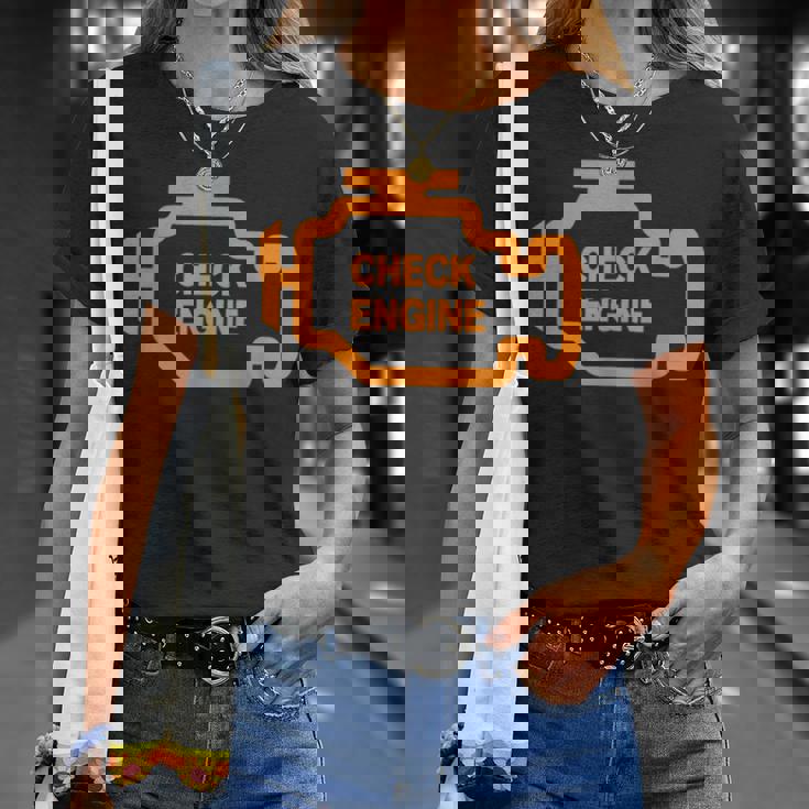 Check Engine Light Tシャツ 彼女への贈り物