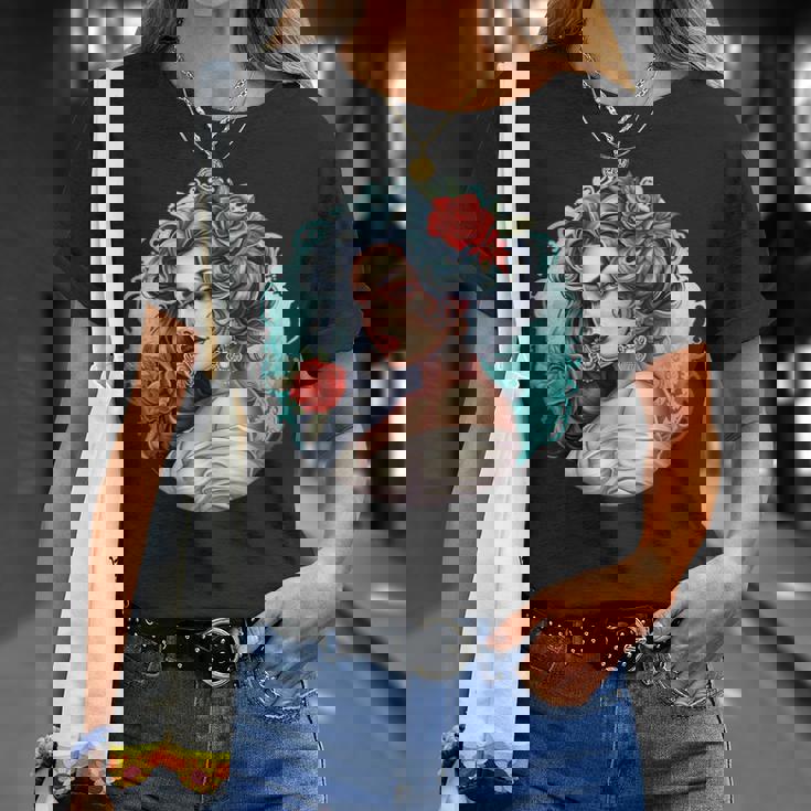 Chicano Girl メキシコ系アメリカ人 シカーノ ヒスパニック ラティーナ Tシャツ 彼女への贈り物