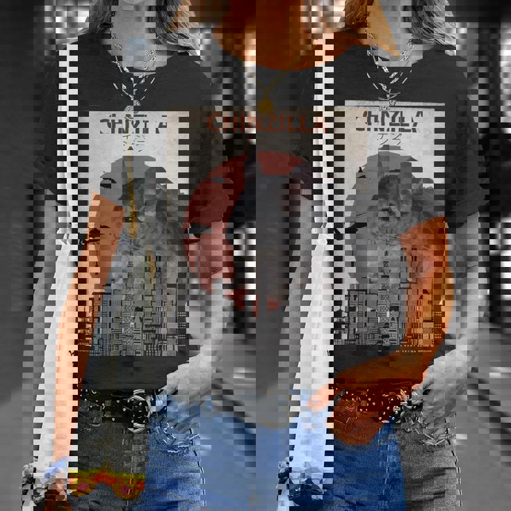 Chinzilla おもしろチンチラtシャツ Tシャツ 彼女への贈り物