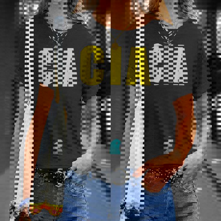 Cia エージェント バードウォッチング コンスピラシー ピジョン スパイ Tシャツ 彼女への贈り物