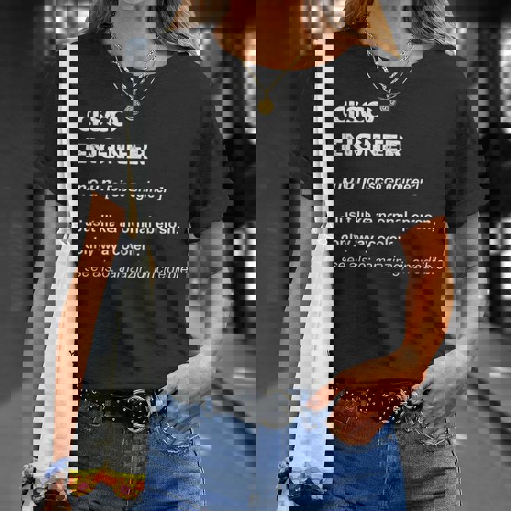 Cisco エンジニアギフト Tシャツ 彼女への贈り物