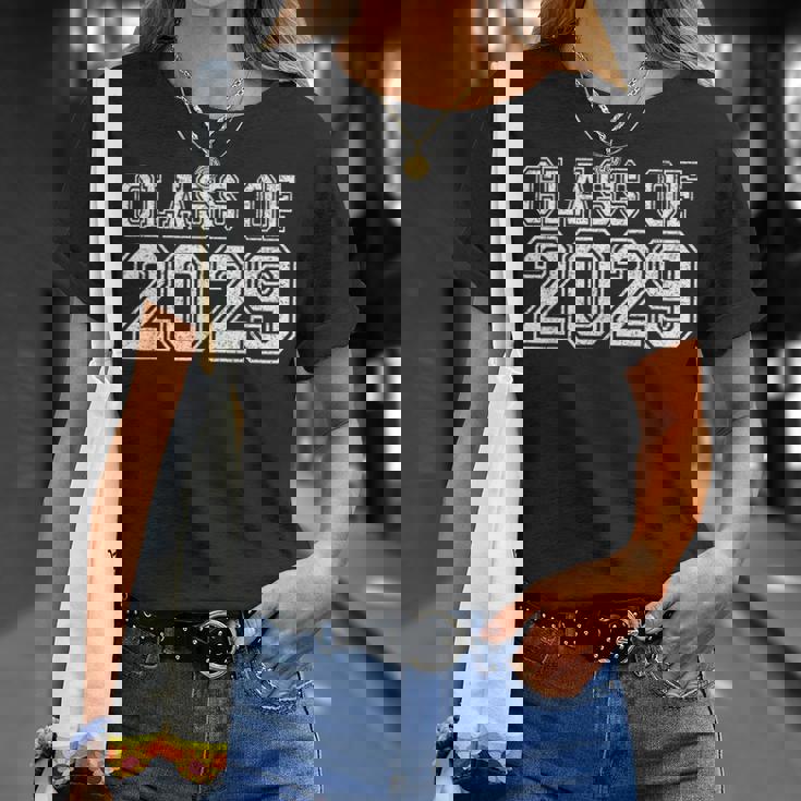 Class Of 2029 Graduate For Graduation Tシャツ 彼女への贈り物