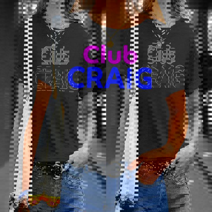 Club Craig 家族再会分隊 名前 Tシャツ 彼女への贈り物