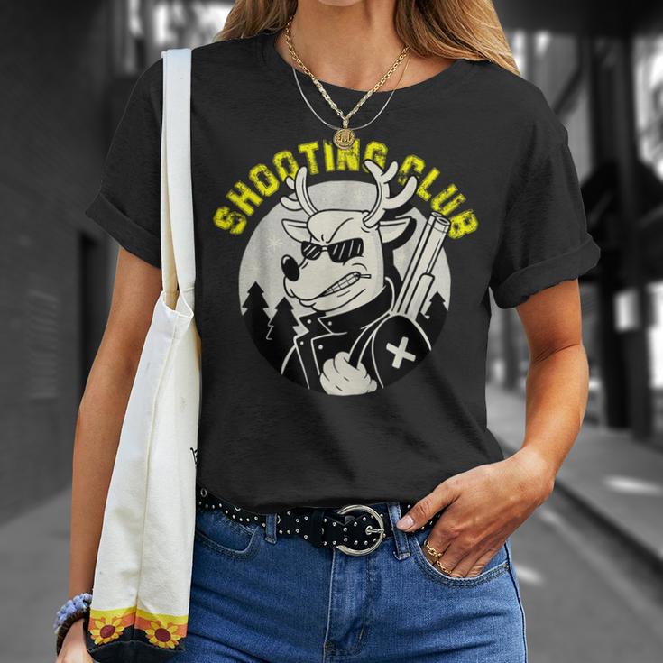 Club De Tiro Club De Tiro Club De Tiro Deportivo Camiseta unisex Regalos para ella