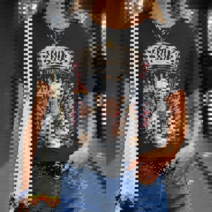 I Cook And I Know Things シェフクックヘルパー Tシャツ 彼女への贈り物