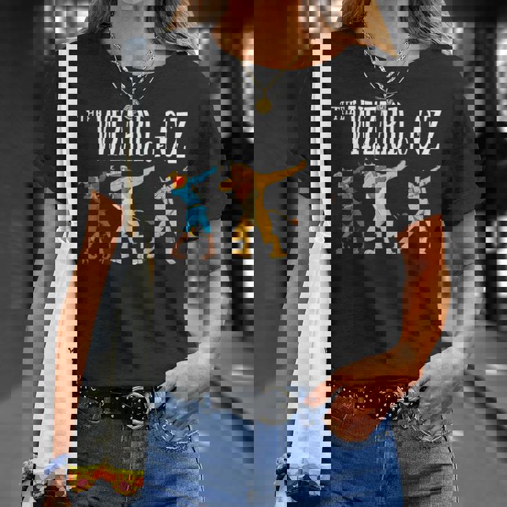 Cowardly Lion かかし ブリキの男 オズの魔法使い Tシャツ 彼女への贈り物