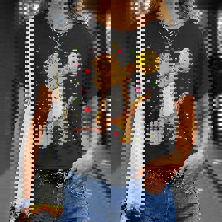 Dabbing Cat ボウリングシャツ 面白いボウリングギフト 猫 お母さん 女の子 Tシャツ 彼女への贈り物