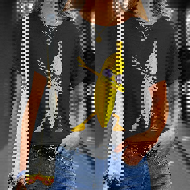 Dabbing バナナ ハワイアン トロピカル フルーツ好き 男性 女性 キッズ Tシャツ 彼女への贈り物