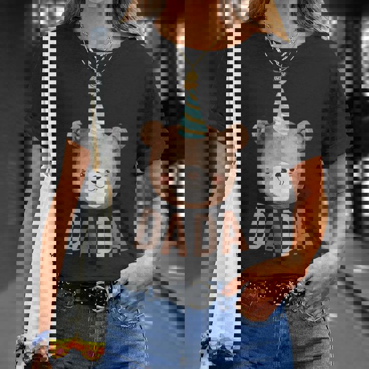 Dada Teddy Bear 1St Birthday Boy Girl Family Matching Party T-Shirt Gifts for Her