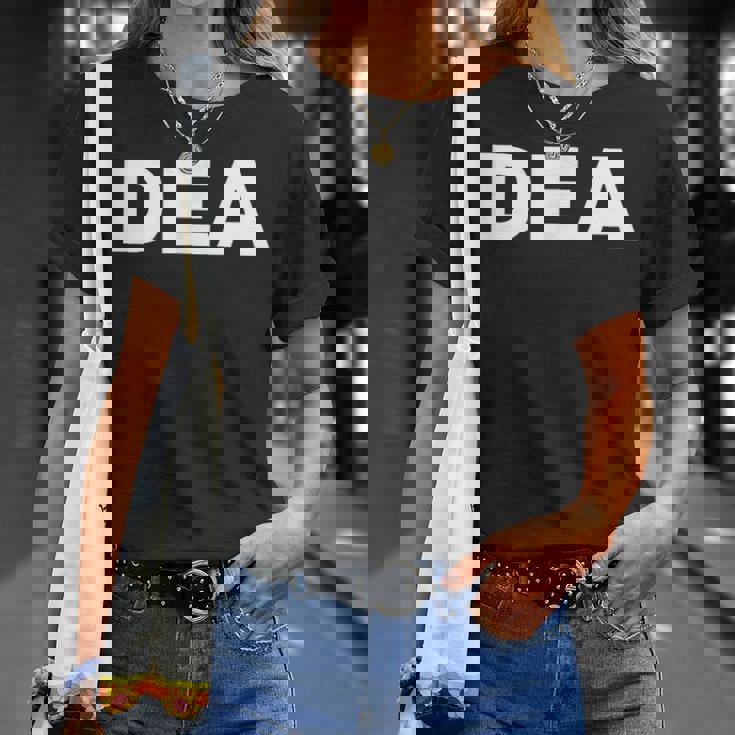 Dea エージェント 麻薬取締局 前後 Tシャツ 彼女への贈り物