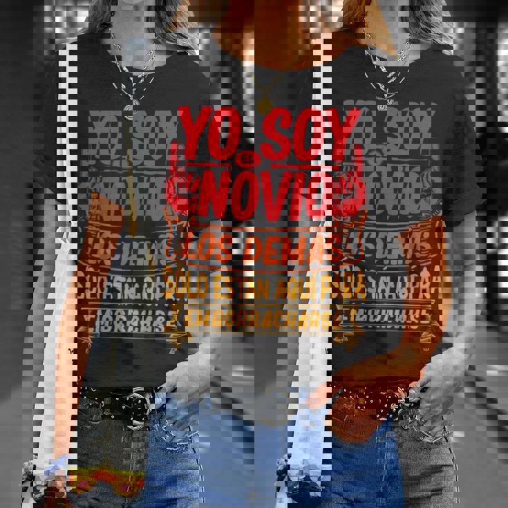 Despedida Deolteroet De S 13 Yooy El Novio Camiseta unisex Regalos para ella