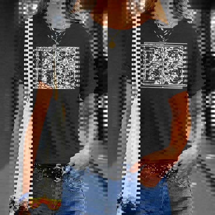 Dg Initials D G Nameurname Onomastics Onomatology Tシャツ 彼女への贈り物