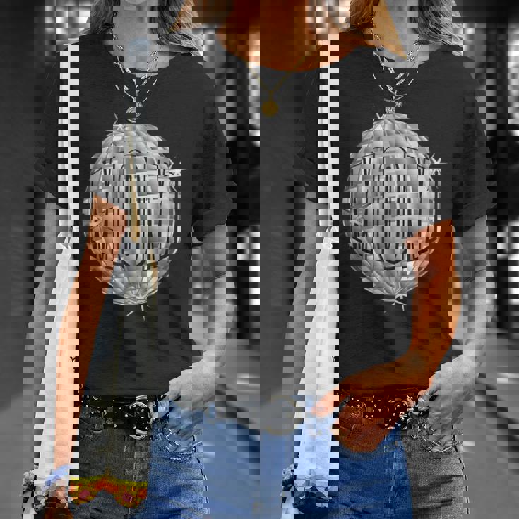 Disco Mom シルバー ディスコ ボール Mothers Who Disco Tシャツ 彼女への贈り物