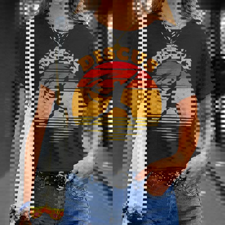 Discus ヴィンテージサンセット Tシャツ 彼女への贈り物