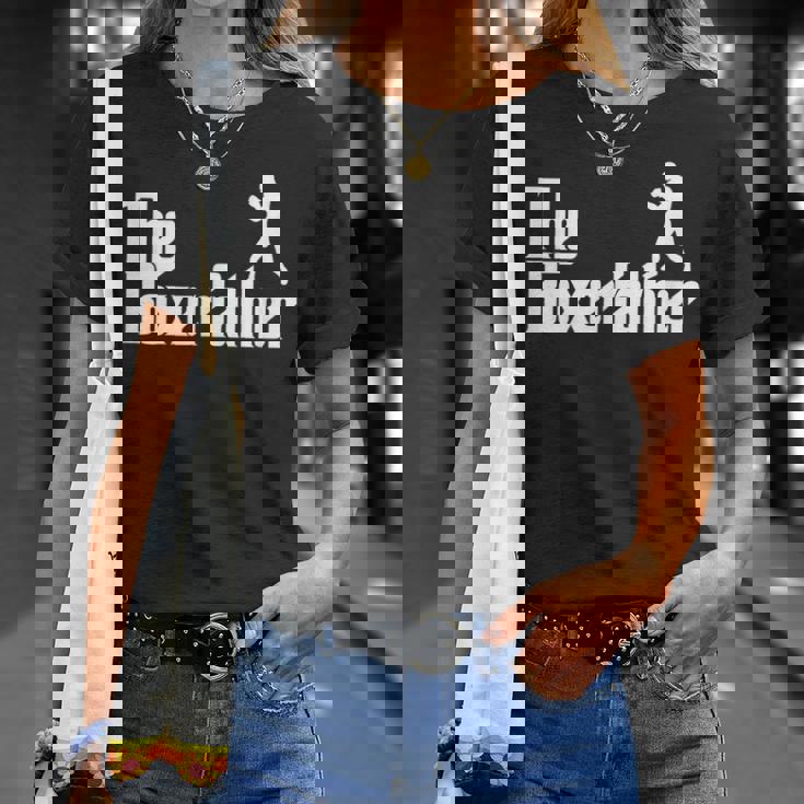 Divertida Del Padre Del Boxeo Del Padre Del Boxeador Camiseta unisex Regalos para ella