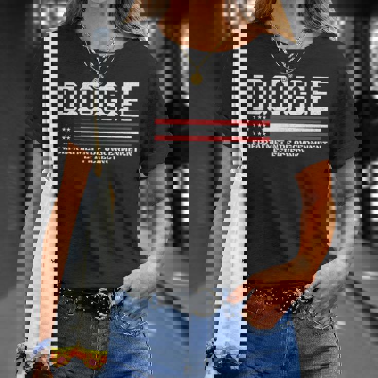 Doge DOGE 政府効率省 Tシャツ 彼女への贈り物