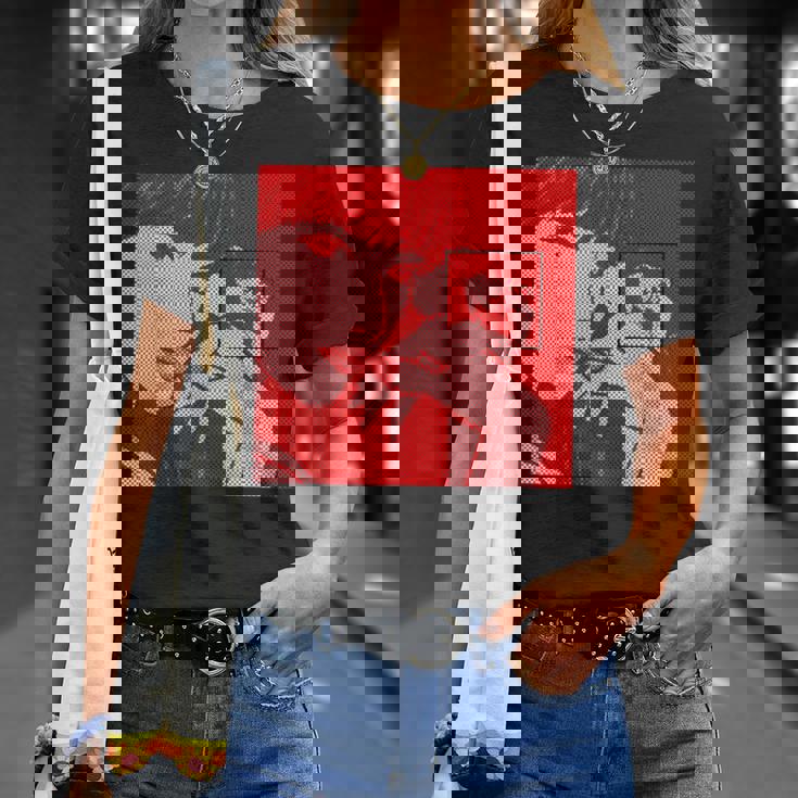 Dot Pattern Original Icon Official Illustration Red Tシャツ 彼女への贈り物