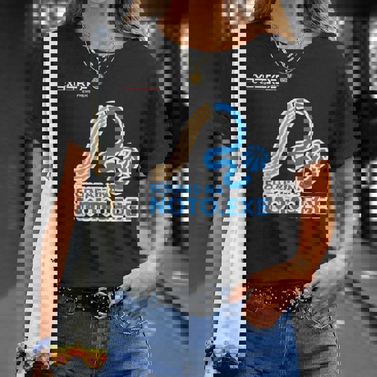 Echake-Na NotoExe_21_浅間 美紀 Tシャツ 彼女への贈り物