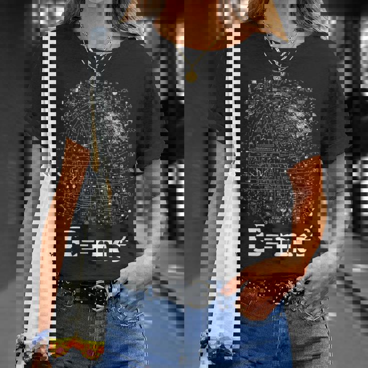 EMc2 方程式 物理学 相対性理論 数学 数学 長袖tシャツ Tシャツ 彼女への贈り物