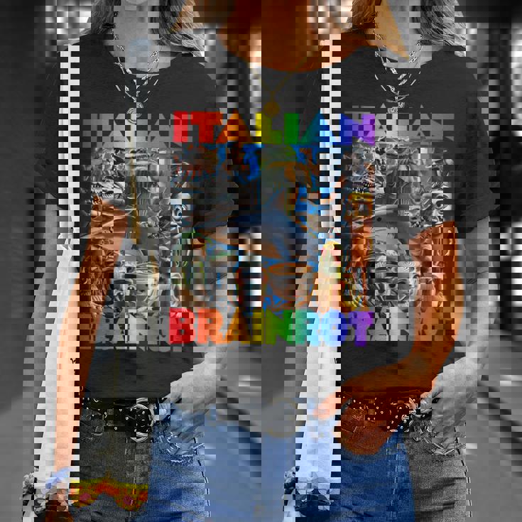 Every Italian Brainrot Meme Italian Brainrotコレクション Tシャツ 彼女への贈り物