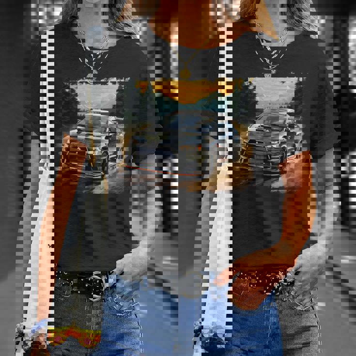 Evo 日本製スポーツカー Tシャツ 彼女への贈り物