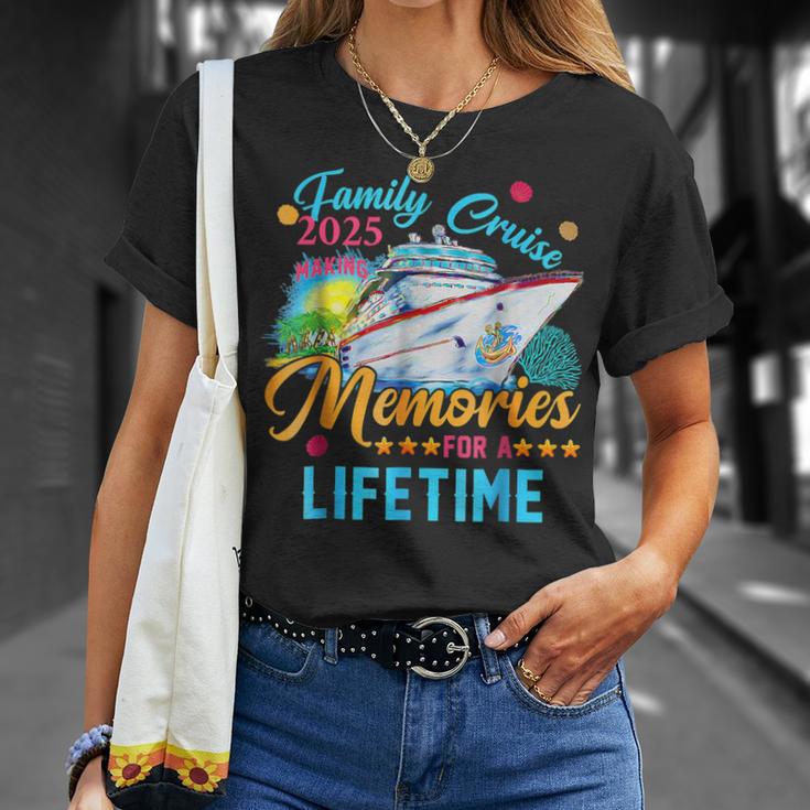Family Cruise 2025 Making Memories For A Lifetime Summer T-Shirt | Mazezy