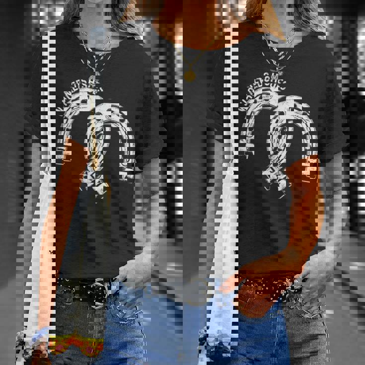 Farrier Needs 靴 蹄鉄 トリム 馬蹄 靴 Tシャツ 彼女への贈り物