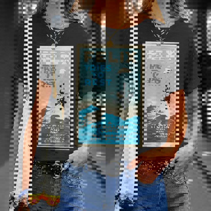 Felix Tries To Rest 1924 Tシャツ 彼女への贈り物