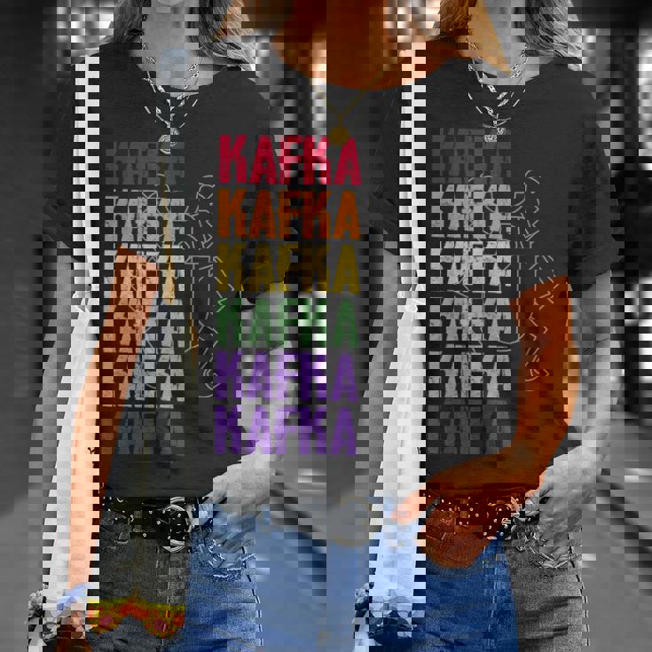 Franz Kafka The Metamorphosis Tシャツ 彼女への贈り物