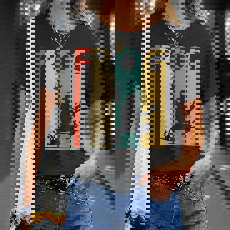 Frog カエル 動物 Tシャツ 彼女への贈り物