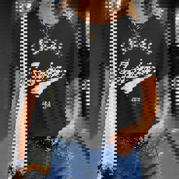 Fuchu Local 府中ローカル 故郷 Tシャツ 彼女への贈り物