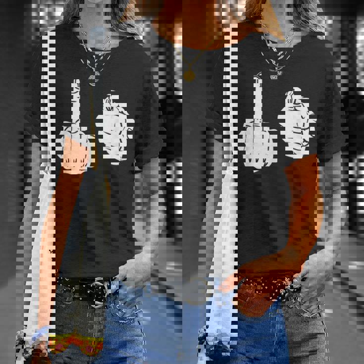 Fuck You シャツ 中指ポインティング Fuk You FUck You Tシャツ 彼女への贈り物