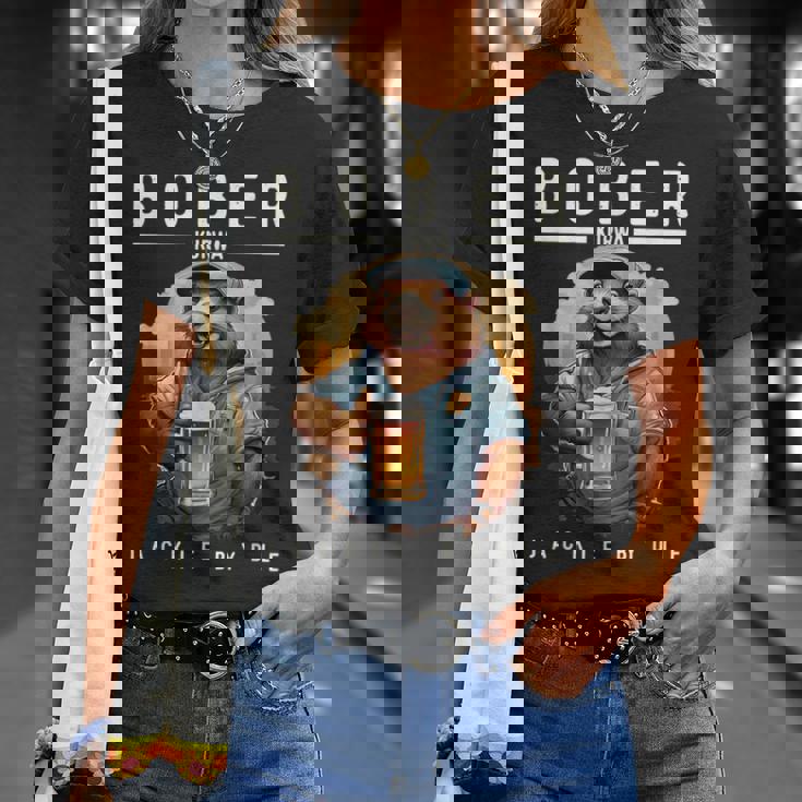 Bober Bóbr Kurwa Polish Kurwa Bober Tシャツ 彼女への贈り物