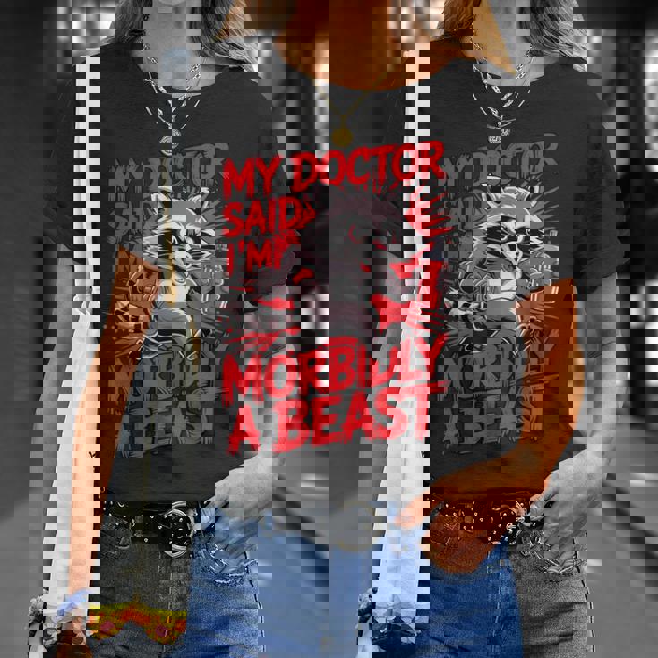 Gym Workout Racoon Muscle Tシャツ 彼女への贈り物