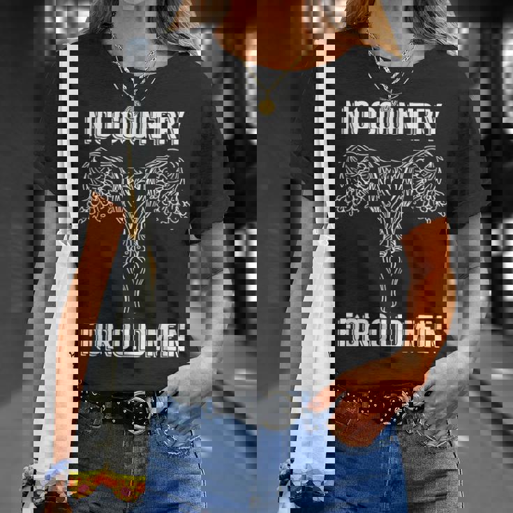 No Country For Old Feminist Tシャツ 彼女への贈り物