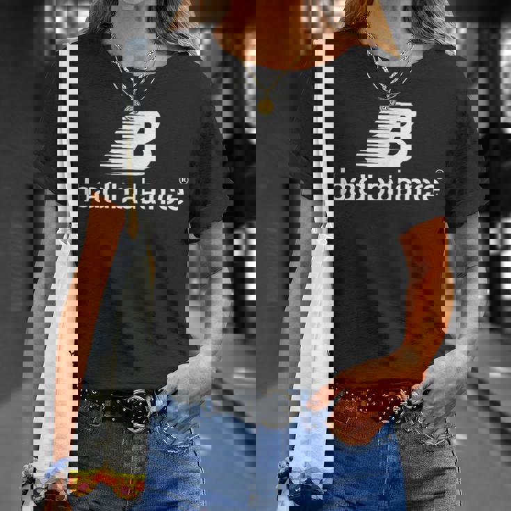 Parody 賢い人のための悪いバランスのクールなデザイン Tシャツ 彼女への贈り物