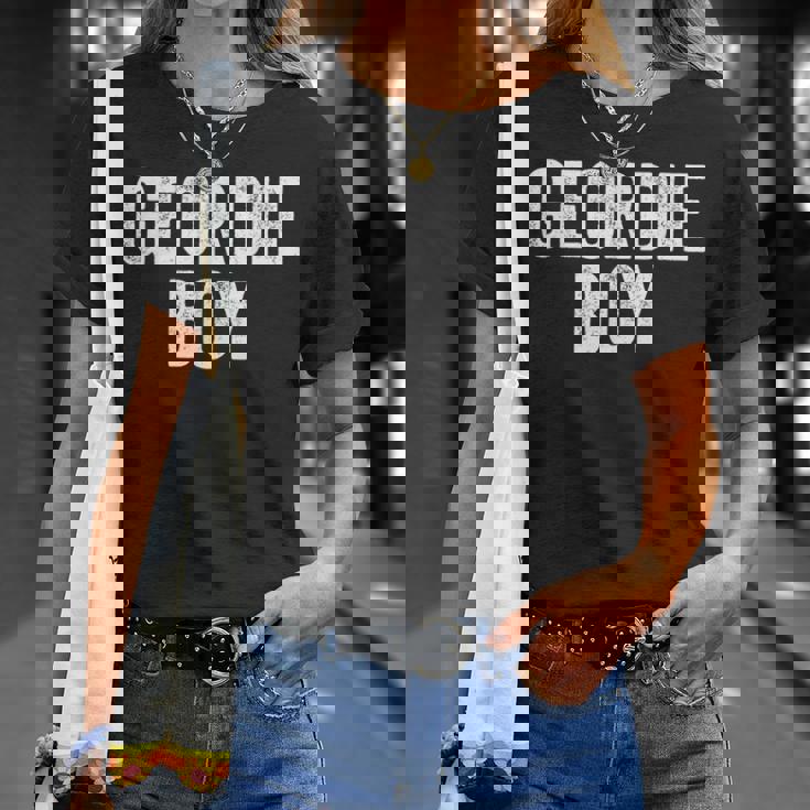 Geordie Boy Newcastle Upon Tyne Tシャツ 彼女への贈り物