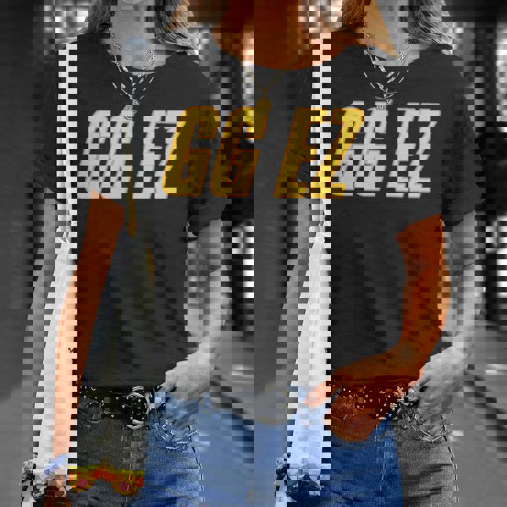 Gg Ez Ggez Good Game Easy Over Ow Fps おもしろゲーミングウォッチ Ow2 Tシャツ 彼女への贈り物