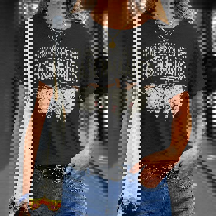 Goat I Have More Than A Lawn Mower Goat Tシャツ 彼女への贈り物