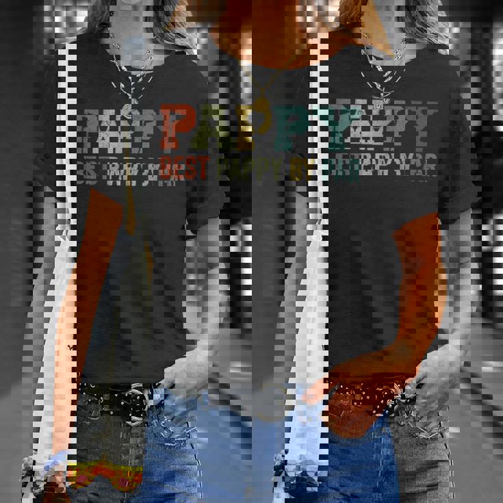 Golf Pappy 父の日用 Best Pappy By Par Tシャツ 彼女への贈り物