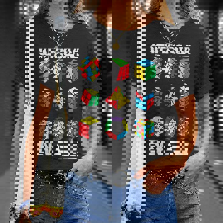 Gottaolve Em Allpeed Cuber パズルキューブ スピードキューブ Tシャツ 彼女への贈り物