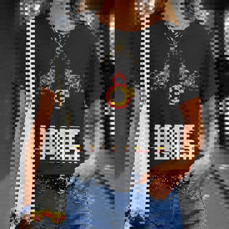 Gs 5 Yildiz 1905 -Ampiyon 2025 ブラックエディション Tシャツ 彼女への贈り物