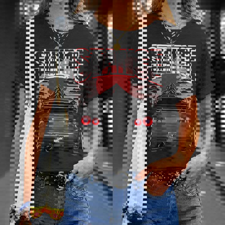 ブラック Gt R 34 Jdm スカイラインチューナー レーシングスタンス カードリフト Tシャツ 彼女への贈り物