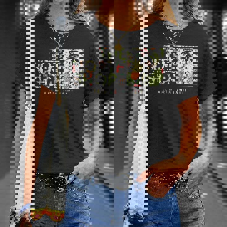 Hawaii The Northhore ハレイワヤシの木 Tシャツ 彼女への贈り物