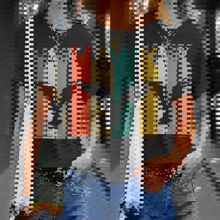 Hawk 鷹 動物 Tシャツ 彼女への贈り物